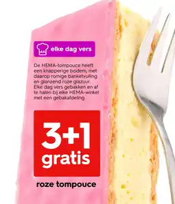 HEMA roze tompouce aanbieding