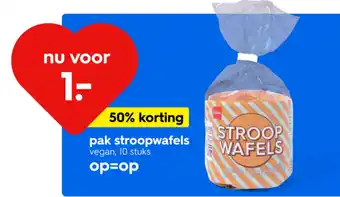 HEMA pak stroopwafels aanbieding