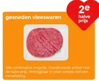 HEMA gesneden vleeswaren aanbieding