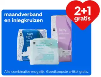 HEMA maandverband en inlegkruizen aanbieding