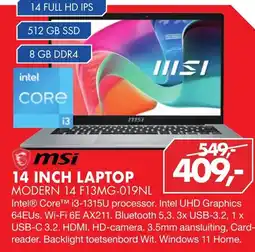 Vobis msi laptop aanbieding