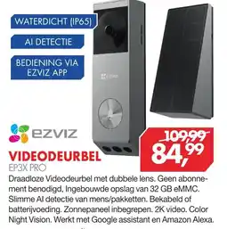 Vobis Videodeurbel  EP3X PRO aanbieding