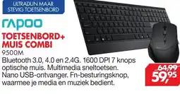 Vobis Toetsenbord+ Muis combi 9500m aanbieding