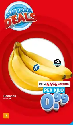 Hoogvliet Bananen aanbieding