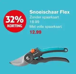 Hoogvliet Snoeischaar Flex aanbieding