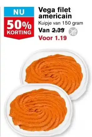 Hoogvliet Vega filet americain aanbieding