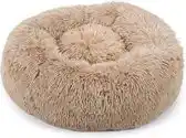 Welkoop Beeztees Yali Pluche - Fluffy hondenmand - Beige aanbieding