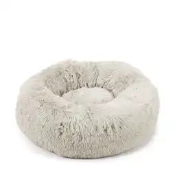 Welkoop Beeztees Yali Pluche - Fluffy hondenmand - Lichtgrijs aanbieding