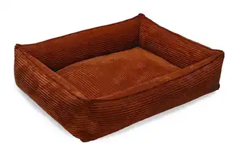 Welkoop Designed by Lotte Ribbed - Hondenmand - Terracotta aanbieding