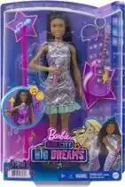 Bol.com Barbie Big City Dreams Barbiepop - Zangeres met Bruin Haar aanbieding