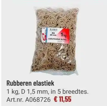 Manutan Rubberen Elastiek aanbieding