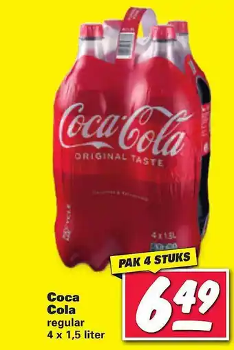 Nettorama Coca Cola Regular aanbieding