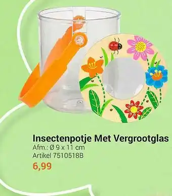 Lobbes Insectenpotje Met Vergrootglas aanbieding