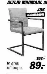 Matrasconcurrent Jos Armfauteuil aanbieding