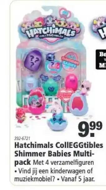 Marskramer Hatchimals CollEGGtibles Shimmer Babies Multipack aanbieding