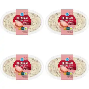 Albert Heijn AH Beenham mosterd salade 4-pack aanbieding