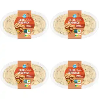 Albert Heijn AH Club sandwich salade 4-pack aanbieding