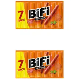 Albert Heijn Bifi The original Salami Family 2-pack aanbieding