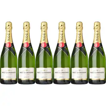 Albert Heijn Moët & Chandon Champagne brut impérial 6 flessen aanbieding