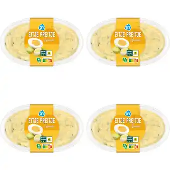 Albert Heijn AH Eitje preitje salade 4-pack aanbieding