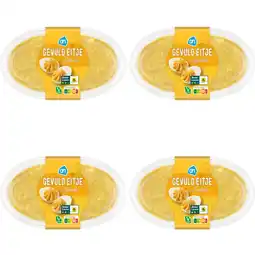 Albert Heijn AH Gevuld eitje salade 4-pack aanbieding