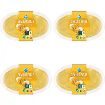 Albert Heijn AH Gevuld eitje salade 4-pack aanbieding