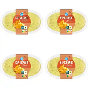 Albert Heijn AH Kip kerrie salade 4-pack aanbieding