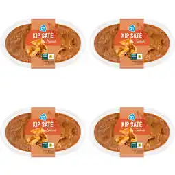 Albert Heijn AH Kip sate salade 4-pack aanbieding