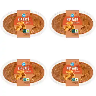 Albert Heijn AH Kip sate salade 4-pack aanbieding