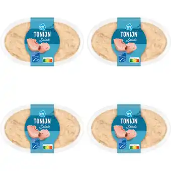 Albert Heijn AH Tonijnsalade 4-pack aanbieding