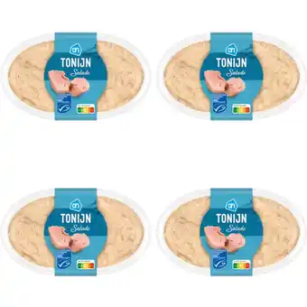 Albert Heijn AH Tonijnsalade 4-pack aanbieding