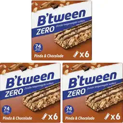 Albert Heijn Hero mueslireep zero pinda chocolade 3-pack aanbieding