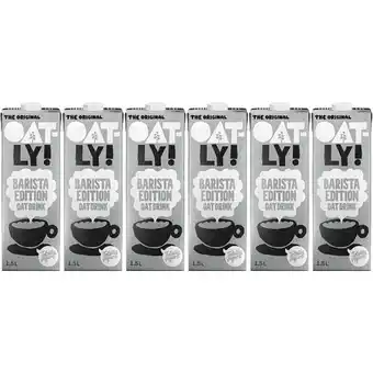 Albert Heijn Oatly! Barista edition oat drink 6-pack aanbieding