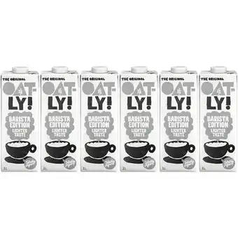 Albert Heijn Oatly! Barista edition lighter taste 6-pack aanbieding