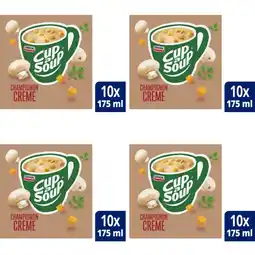 Albert Heijn Unox Cup-a-soup champignon creme 4-pack aanbieding