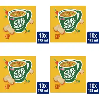 Albert Heijn Unox Cup-a-soup kip 4-pack aanbieding