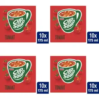 Albert Heijn Unox Cup-a-soup tomaat 4-pack aanbieding