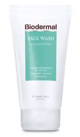 De Online Drogist Biodermal Face Wash Alle Huidtypen aanbieding