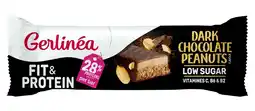 De Online Drogist Gerlinéa Fit & Protein Maaltijdreep Dark Chocolate Peanuts aanbieding