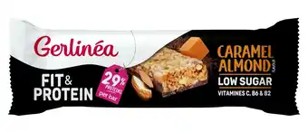 De Online Drogist Gerlinéa Fit & Protein Maaltijdreep Caramel Almond aanbieding