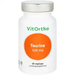 De Online Drogist Vitortho Taurine 500mg Capsules aanbieding