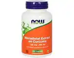 De Online Drogist Now Mariadistel Extract en Curcuma Capsules aanbieding
