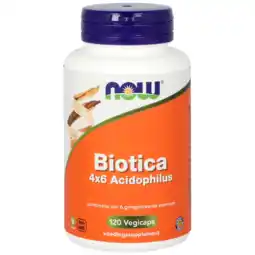 De Online Drogist Now Biotica Acidophilus Capsules aanbieding