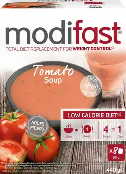 De Online Drogist Modifast Tomato Soup aanbieding