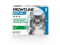 Pets Place Frontline Frontline Spot-On Kat - Apotheek - 0.5 ml 3 pip Kat >1 Kg aanbieding