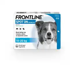 Pets Place Frontline Frontline Spot-On Hond M - Apotheek - 1.34 ml 3 pip 10-20 Kg M aanbieding