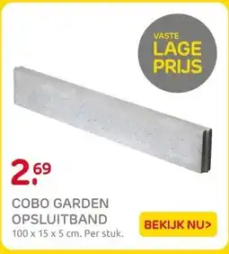 Praxis COBO GARDEN OPSLUITBAND aanbieding