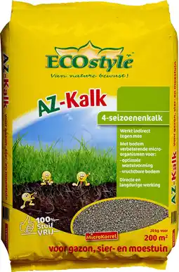 Intratuin ECOstyle AZ-kalk 20 kg aanbieding