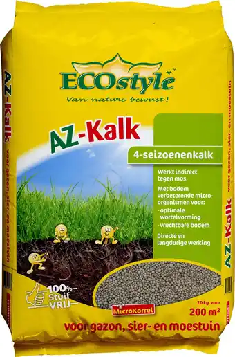 Intratuin ECOstyle AZ-kalk 20 kg aanbieding