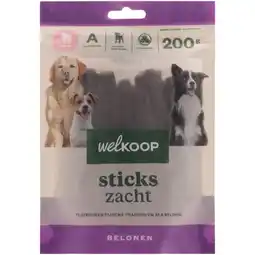 Welkoop Welkoop - Sticks Lamsmaak en Rijst - Lam - 200 gram aanbieding